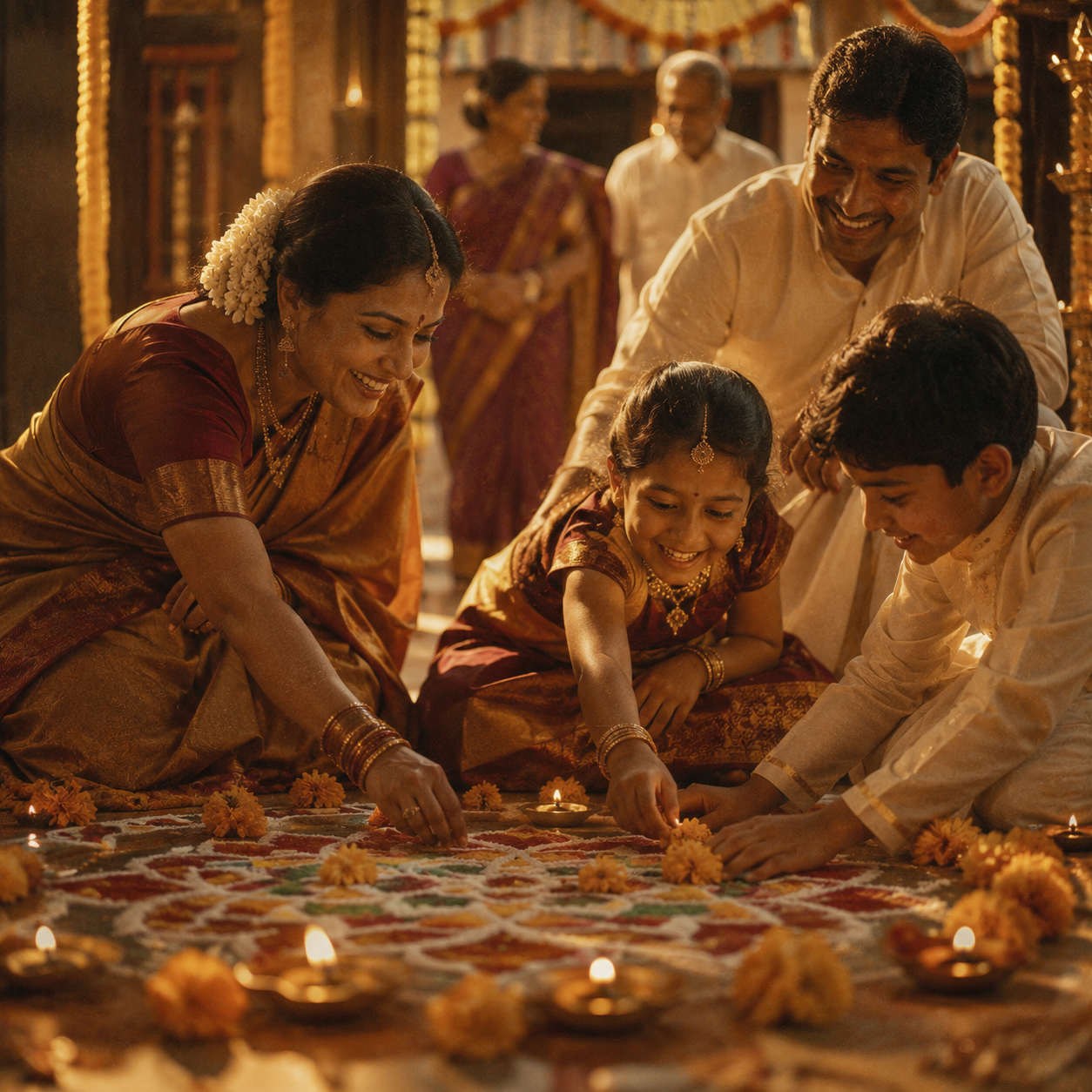 Behind the Lens - Candid Moments at Brihadeeswarar Temple